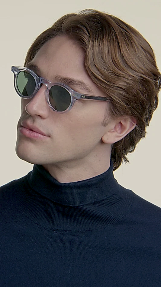 TBD Eyewear Welt Eco Transparent / Bottle Green