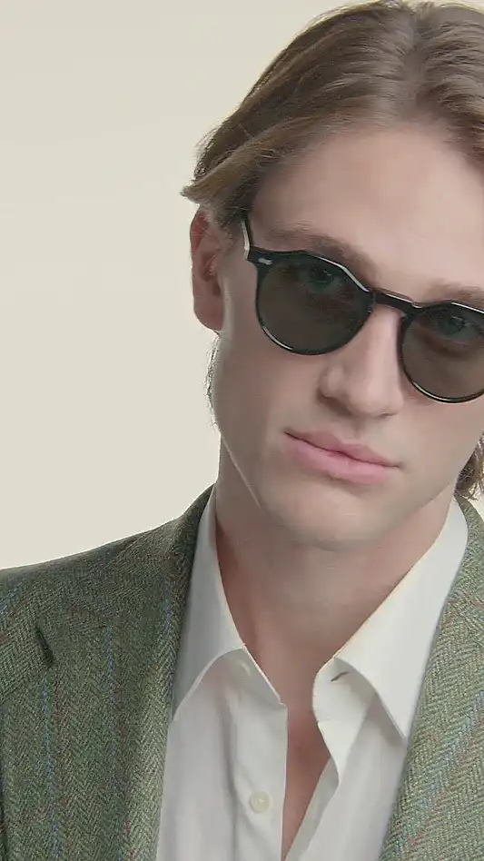 TBD Eyewear Lapel Eco Black / Bottle Green