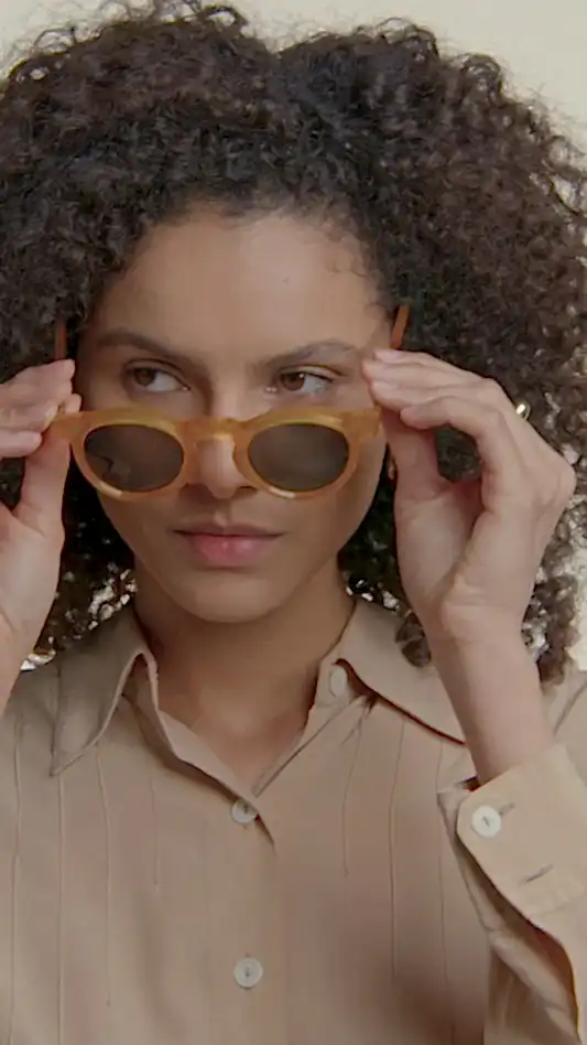 TBD Eyewear Welt Eco Honey / Bottle Green