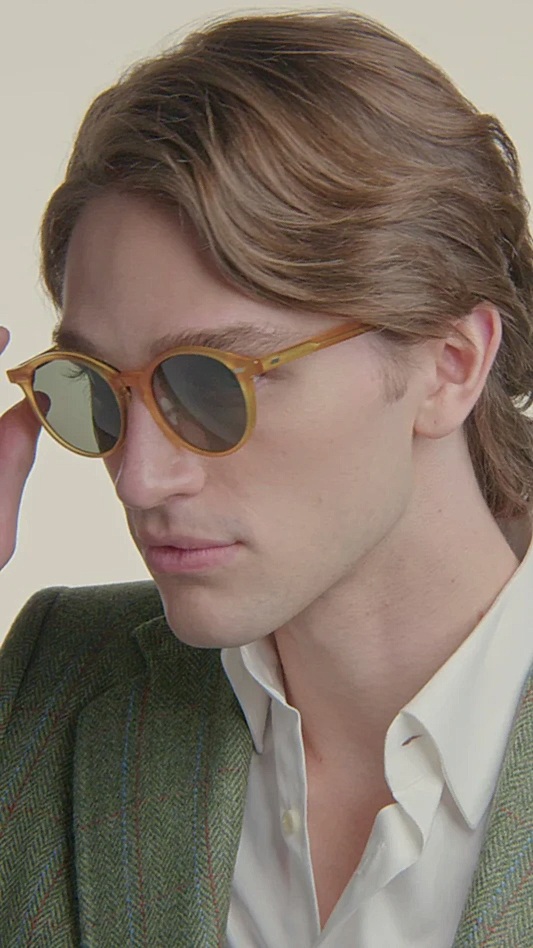 TBD Eyewear Cran Eco Honey / Bottle Green