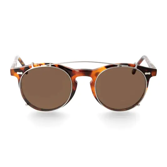 TBD Eyewear Pleat Eco Spotted Havana / Tobacco